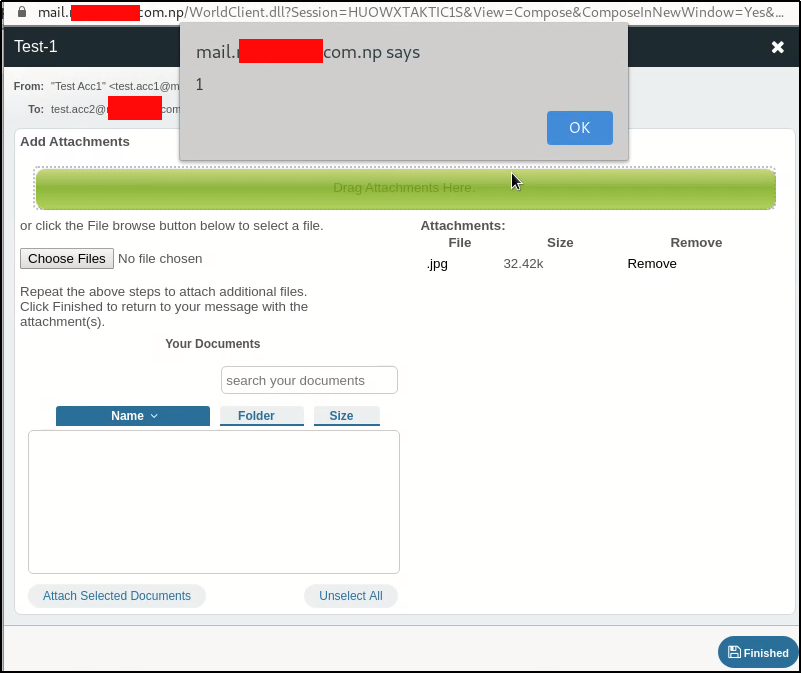 XSS Popup1